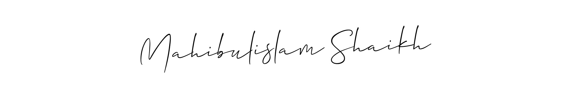 Make a beautiful signature design for name Mahibulislam Shaikh. Use this online signature maker to create a handwritten signature for free. Mahibulislam Shaikh signature style 2 images and pictures png