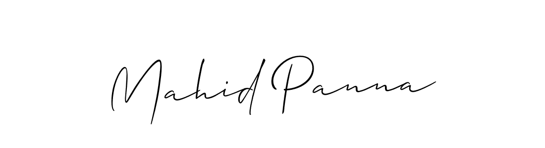 You can use this online signature creator to create a handwritten signature for the name Mahid Panna. This is the best online autograph maker. Mahid Panna signature style 2 images and pictures png