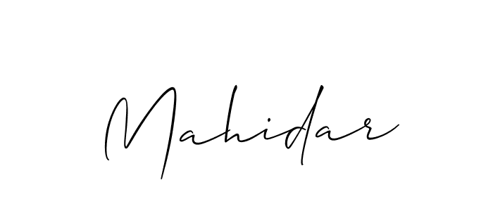 if you are searching for the best signature style for your name Mahidar. so please give up your signature search. here we have designed multiple signature styles  using Allison_Script. Mahidar signature style 2 images and pictures png