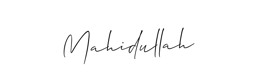 You should practise on your own different ways (Allison_Script) to write your name (Mahidullah) in signature. don't let someone else do it for you. Mahidullah signature style 2 images and pictures png