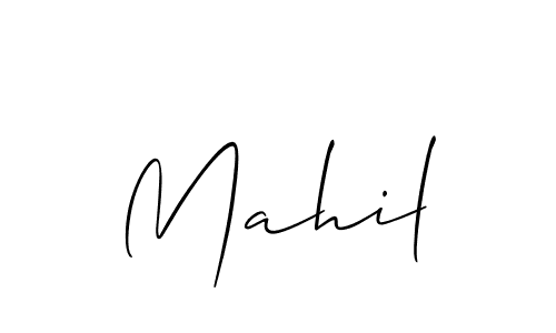 You can use this online signature creator to create a handwritten signature for the name Mahil. This is the best online autograph maker. Mahil signature style 2 images and pictures png