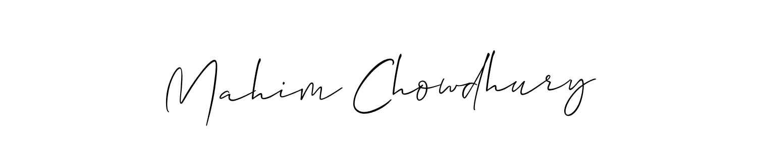 Once you've used our free online signature maker to create your best signature Allison_Script style, it's time to enjoy all of the benefits that Mahim Chowdhury name signing documents. Mahim Chowdhury signature style 2 images and pictures png