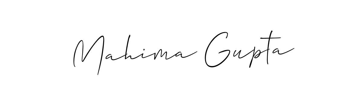 Make a beautiful signature design for name Mahima Gupta. Use this online signature maker to create a handwritten signature for free. Mahima Gupta signature style 2 images and pictures png