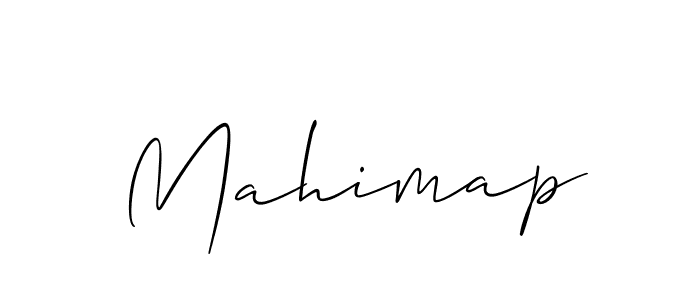 Also we have Mahimap name is the best signature style. Create professional handwritten signature collection using Allison_Script autograph style. Mahimap signature style 2 images and pictures png