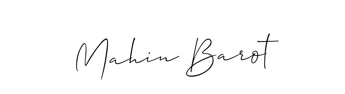 Once you've used our free online signature maker to create your best signature Allison_Script style, it's time to enjoy all of the benefits that Mahin Barot name signing documents. Mahin Barot signature style 2 images and pictures png