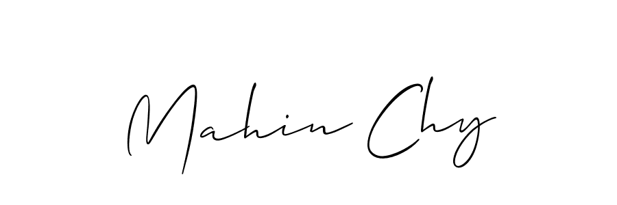 Similarly Allison_Script is the best handwritten signature design. Signature creator online .You can use it as an online autograph creator for name Mahin Chy. Mahin Chy signature style 2 images and pictures png