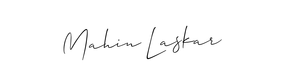 Make a beautiful signature design for name Mahin Laskar. Use this online signature maker to create a handwritten signature for free. Mahin Laskar signature style 2 images and pictures png