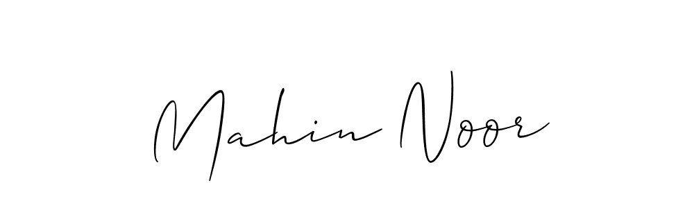 Make a short Mahin Noor signature style. Manage your documents anywhere anytime using Allison_Script. Create and add eSignatures, submit forms, share and send files easily. Mahin Noor signature style 2 images and pictures png
