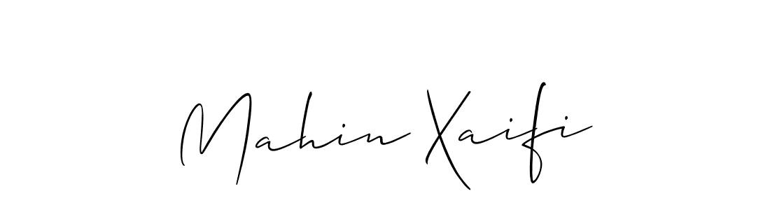 This is the best signature style for the Mahin Xaifi name. Also you like these signature font (Allison_Script). Mix name signature. Mahin Xaifi signature style 2 images and pictures png