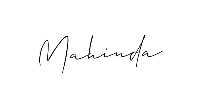 Mahinda stylish signature style. Best Handwritten Sign (Allison_Script) for my name. Handwritten Signature Collection Ideas for my name Mahinda. Mahinda signature style 2 images and pictures png