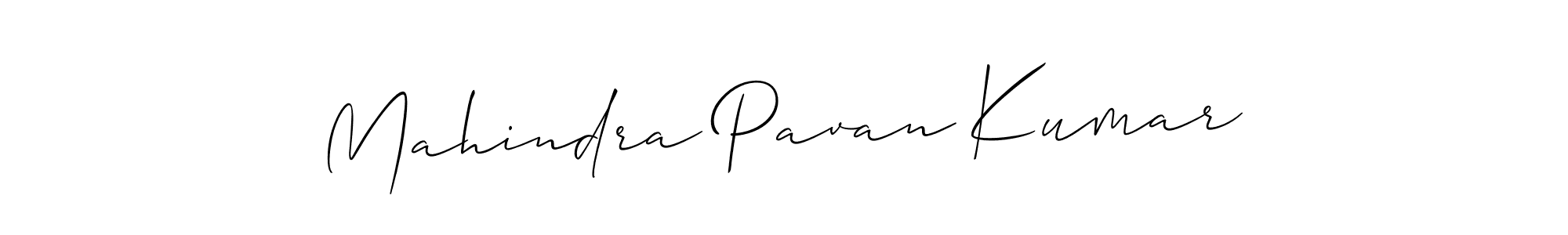 You should practise on your own different ways (Allison_Script) to write your name (Mahindra Pavan Kumar) in signature. don't let someone else do it for you. Mahindra Pavan Kumar signature style 2 images and pictures png