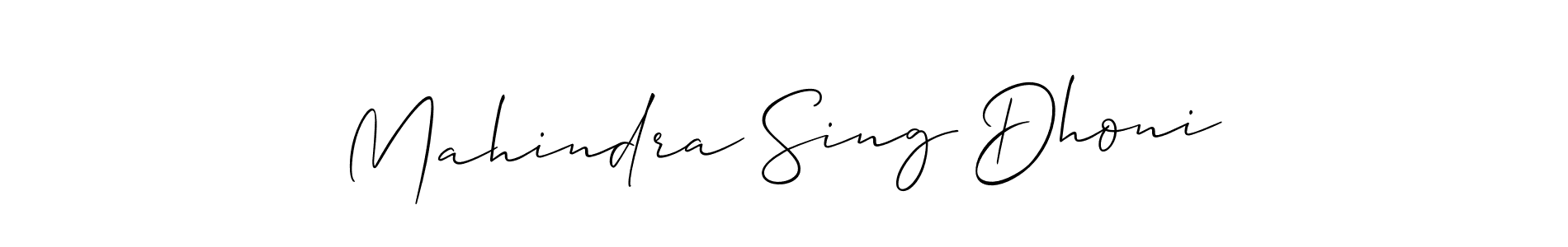 You can use this online signature creator to create a handwritten signature for the name Mahindra Sing Dhoni. This is the best online autograph maker. Mahindra Sing Dhoni signature style 2 images and pictures png