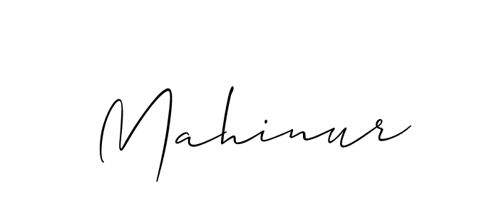 Make a beautiful signature design for name Mahinur. Use this online signature maker to create a handwritten signature for free. Mahinur signature style 2 images and pictures png