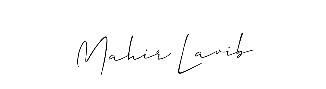 Similarly Allison_Script is the best handwritten signature design. Signature creator online .You can use it as an online autograph creator for name Mahir Lavib. Mahir Lavib signature style 2 images and pictures png