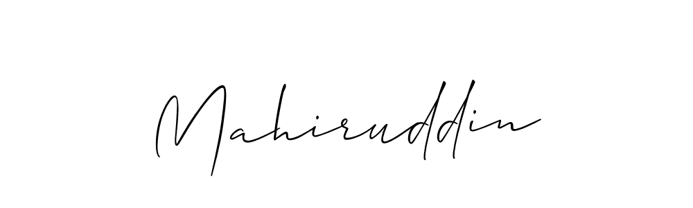 Make a beautiful signature design for name Mahiruddin. Use this online signature maker to create a handwritten signature for free. Mahiruddin signature style 2 images and pictures png