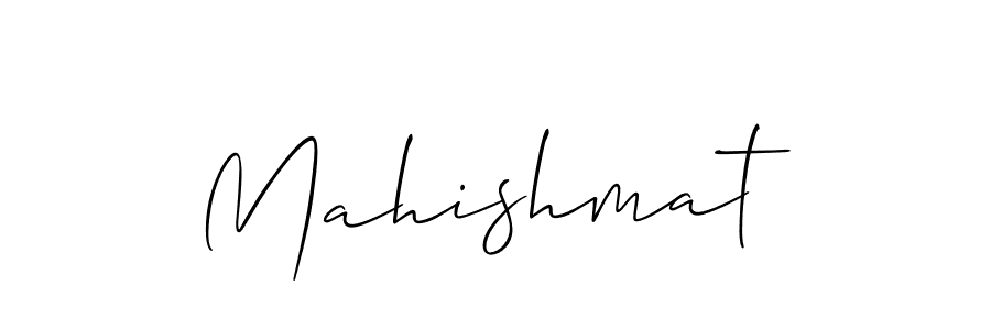 Create a beautiful signature design for name Mahishmat. With this signature (Allison_Script) fonts, you can make a handwritten signature for free. Mahishmat signature style 2 images and pictures png