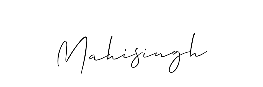 Best and Professional Signature Style for Mahisingh. Allison_Script Best Signature Style Collection. Mahisingh signature style 2 images and pictures png