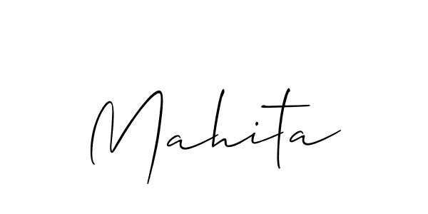 You can use this online signature creator to create a handwritten signature for the name Mahita. This is the best online autograph maker. Mahita signature style 2 images and pictures png