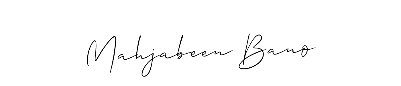 Check out images of Autograph of Mahjabeen Bano name. Actor Mahjabeen Bano Signature Style. Allison_Script is a professional sign style online. Mahjabeen Bano signature style 2 images and pictures png