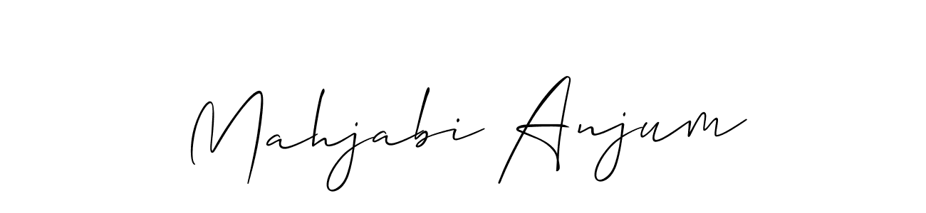 How to Draw Mahjabi Anjum signature style? Allison_Script is a latest design signature styles for name Mahjabi Anjum. Mahjabi Anjum signature style 2 images and pictures png
