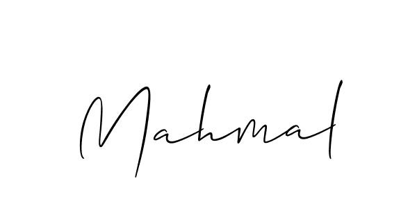 How to make Mahmal signature? Allison_Script is a professional autograph style. Create handwritten signature for Mahmal name. Mahmal signature style 2 images and pictures png