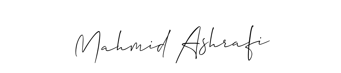 Also You can easily find your signature by using the search form. We will create Mahmid Ashrafi name handwritten signature images for you free of cost using Allison_Script sign style. Mahmid Ashrafi signature style 2 images and pictures png