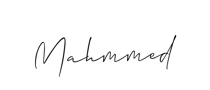Design your own signature with our free online signature maker. With this signature software, you can create a handwritten (Allison_Script) signature for name Mahmmed. Mahmmed signature style 2 images and pictures png