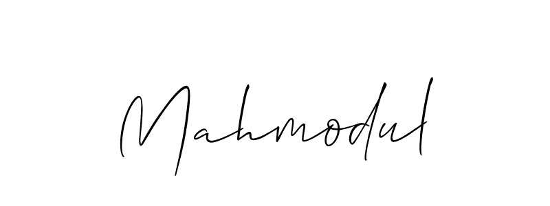 You should practise on your own different ways (Allison_Script) to write your name (Mahmodul) in signature. don't let someone else do it for you. Mahmodul signature style 2 images and pictures png