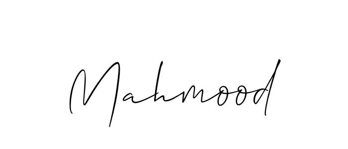 Create a beautiful signature design for name Mahmood. With this signature (Allison_Script) fonts, you can make a handwritten signature for free. Mahmood signature style 2 images and pictures png