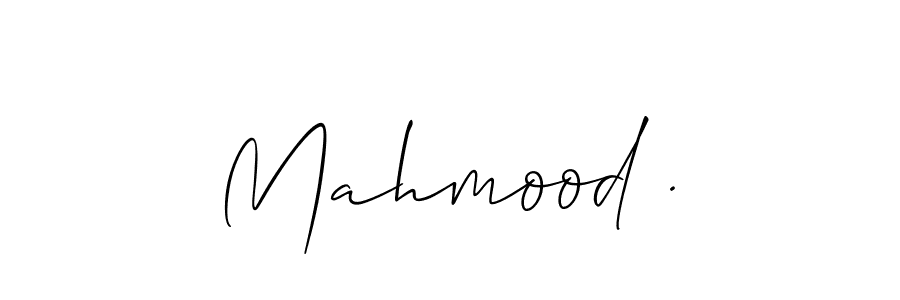 Make a beautiful signature design for name Mahmood .. Use this online signature maker to create a handwritten signature for free. Mahmood . signature style 2 images and pictures png
