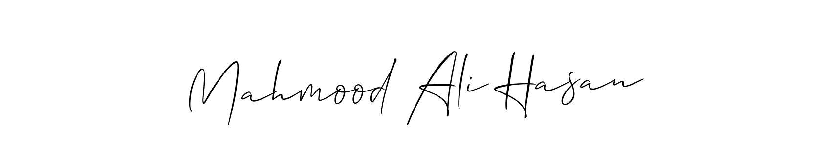 Make a beautiful signature design for name Mahmood Ali Hasan. Use this online signature maker to create a handwritten signature for free. Mahmood Ali Hasan signature style 2 images and pictures png