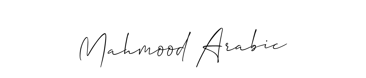 It looks lik you need a new signature style for name Mahmood Arabic. Design unique handwritten (Allison_Script) signature with our free signature maker in just a few clicks. Mahmood Arabic signature style 2 images and pictures png