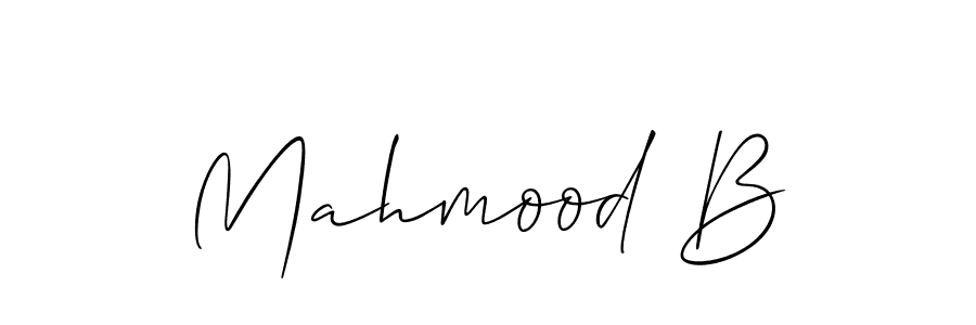 How to Draw Mahmood B signature style? Allison_Script is a latest design signature styles for name Mahmood B. Mahmood B signature style 2 images and pictures png