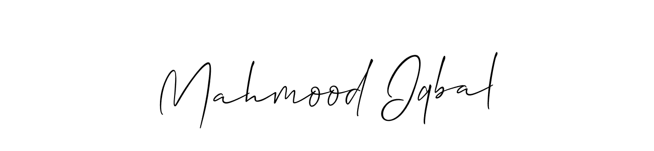 Once you've used our free online signature maker to create your best signature Allison_Script style, it's time to enjoy all of the benefits that Mahmood Iqbal name signing documents. Mahmood Iqbal signature style 2 images and pictures png