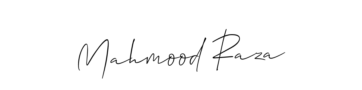 How to Draw Mahmood Raza signature style? Allison_Script is a latest design signature styles for name Mahmood Raza. Mahmood Raza signature style 2 images and pictures png