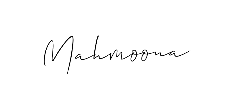 How to Draw Mahmoona signature style? Allison_Script is a latest design signature styles for name Mahmoona. Mahmoona signature style 2 images and pictures png