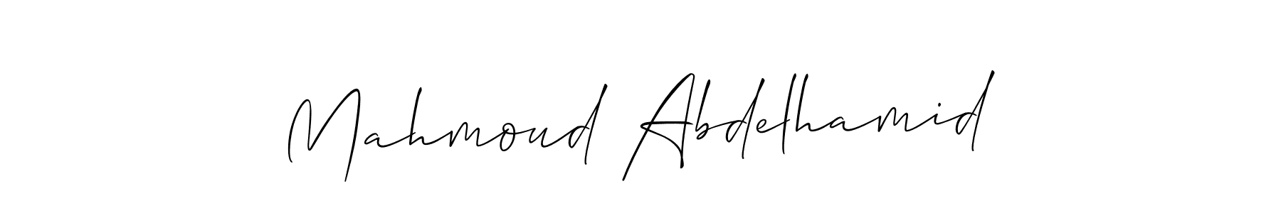 You can use this online signature creator to create a handwritten signature for the name Mahmoud Abdelhamid. This is the best online autograph maker. Mahmoud Abdelhamid signature style 2 images and pictures png