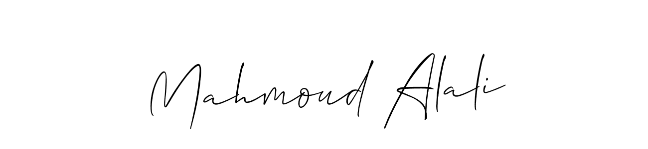 Make a beautiful signature design for name Mahmoud Alali. Use this online signature maker to create a handwritten signature for free. Mahmoud Alali signature style 2 images and pictures png