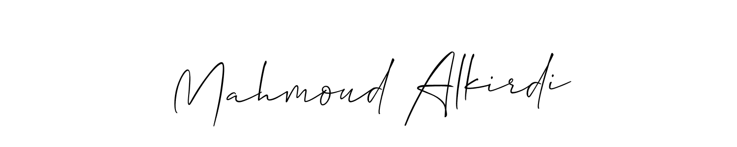 Check out images of Autograph of Mahmoud Alkirdi name. Actor Mahmoud Alkirdi Signature Style. Allison_Script is a professional sign style online. Mahmoud Alkirdi signature style 2 images and pictures png
