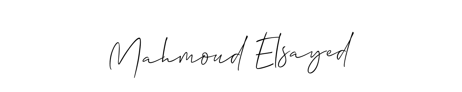 Make a beautiful signature design for name Mahmoud Elsayed. Use this online signature maker to create a handwritten signature for free. Mahmoud Elsayed signature style 2 images and pictures png