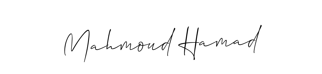 Check out images of Autograph of Mahmoud Hamad name. Actor Mahmoud Hamad Signature Style. Allison_Script is a professional sign style online. Mahmoud Hamad signature style 2 images and pictures png
