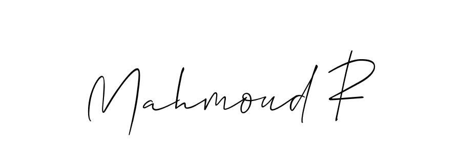 Check out images of Autograph of Mahmoud R name. Actor Mahmoud R Signature Style. Allison_Script is a professional sign style online. Mahmoud R signature style 2 images and pictures png