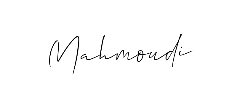 It looks lik you need a new signature style for name Mahmoudi. Design unique handwritten (Allison_Script) signature with our free signature maker in just a few clicks. Mahmoudi signature style 2 images and pictures png