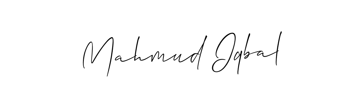 Once you've used our free online signature maker to create your best signature Allison_Script style, it's time to enjoy all of the benefits that Mahmud Iqbal name signing documents. Mahmud Iqbal signature style 2 images and pictures png