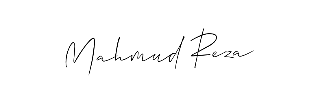 It looks lik you need a new signature style for name Mahmud Reza. Design unique handwritten (Allison_Script) signature with our free signature maker in just a few clicks. Mahmud Reza signature style 2 images and pictures png