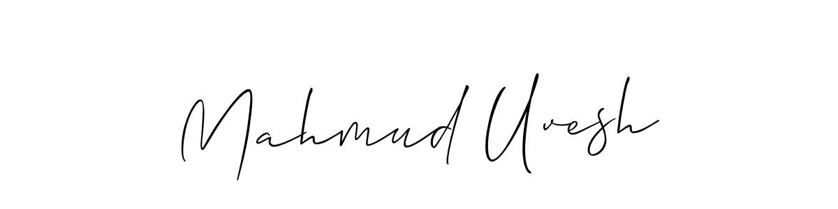 Make a short Mahmud Uvesh signature style. Manage your documents anywhere anytime using Allison_Script. Create and add eSignatures, submit forms, share and send files easily. Mahmud Uvesh signature style 2 images and pictures png