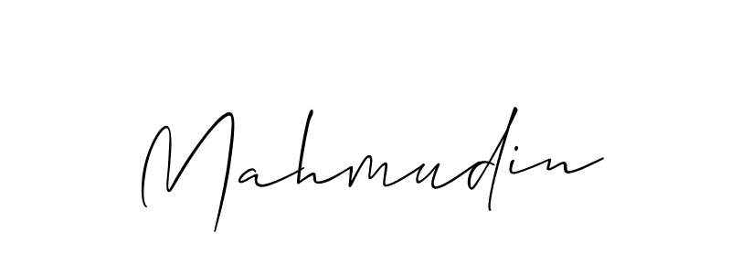Once you've used our free online signature maker to create your best signature Allison_Script style, it's time to enjoy all of the benefits that Mahmudin name signing documents. Mahmudin signature style 2 images and pictures png