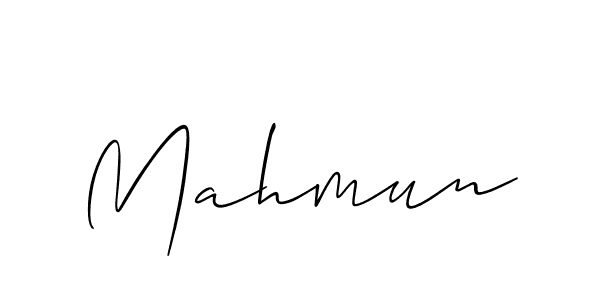Make a beautiful signature design for name Mahmun. Use this online signature maker to create a handwritten signature for free. Mahmun signature style 2 images and pictures png
