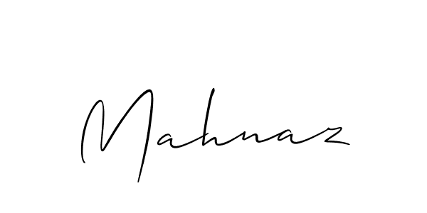 Also You can easily find your signature by using the search form. We will create Mahnaz name handwritten signature images for you free of cost using Allison_Script sign style. Mahnaz signature style 2 images and pictures png