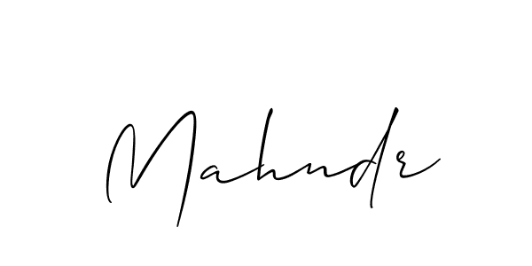 if you are searching for the best signature style for your name Mahndr. so please give up your signature search. here we have designed multiple signature styles  using Allison_Script. Mahndr signature style 2 images and pictures png